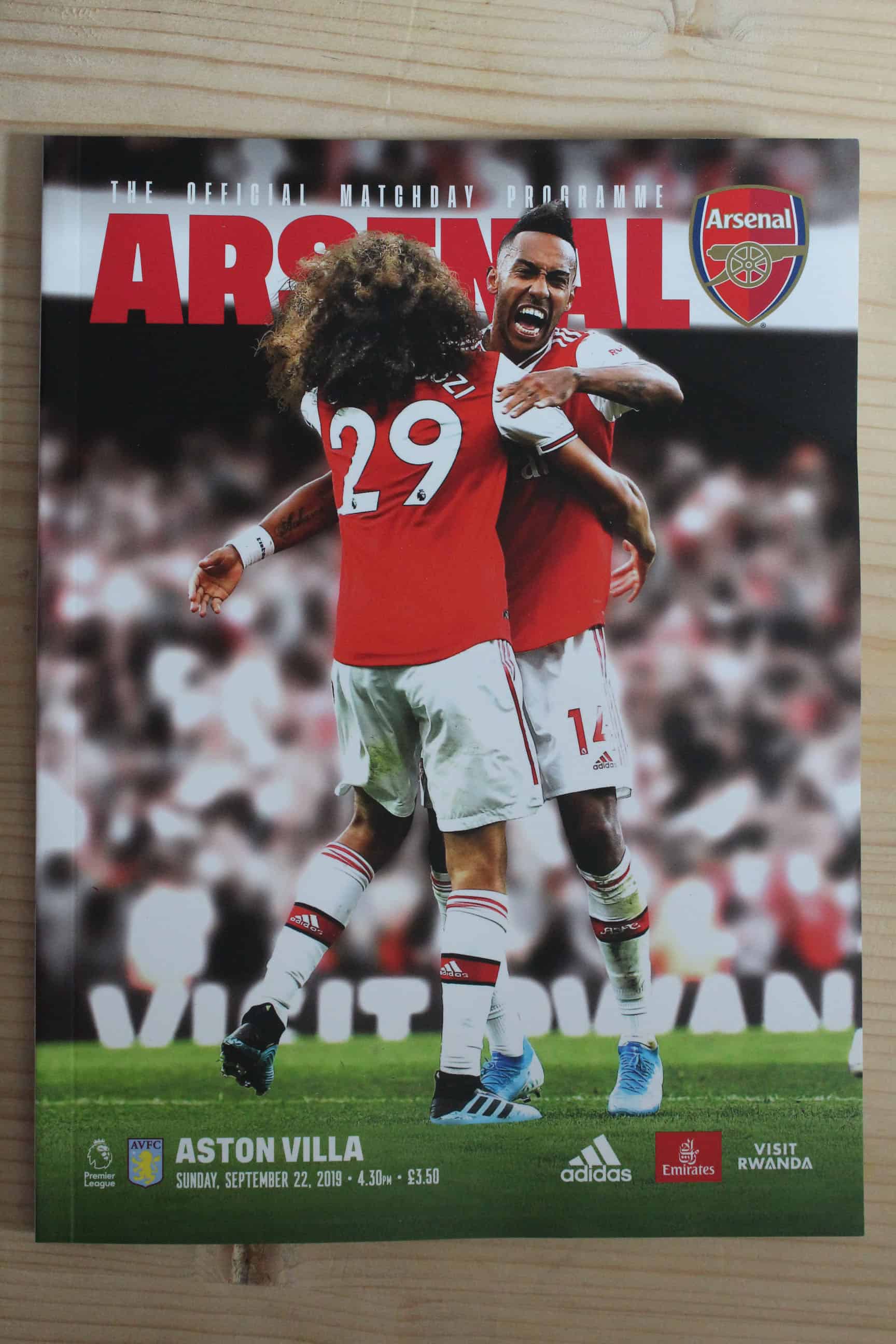 Arsenal FC v Aston Villa FC